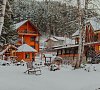 Эко-отель «Ручьи уДачи» Белокуриха - зима Эко-отель «Ручьи уДачи» Белокуриха - зима