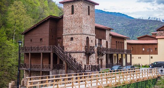 Отель Лермонтов Роза Хутор - официальный сайт