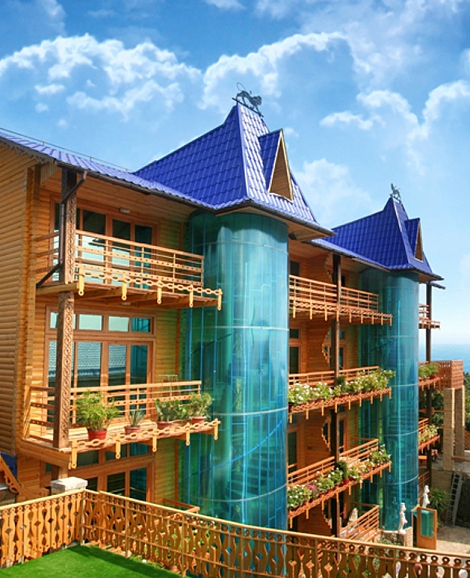 Мини-отель «Княжий град» Гаспра, Ялта, Крым