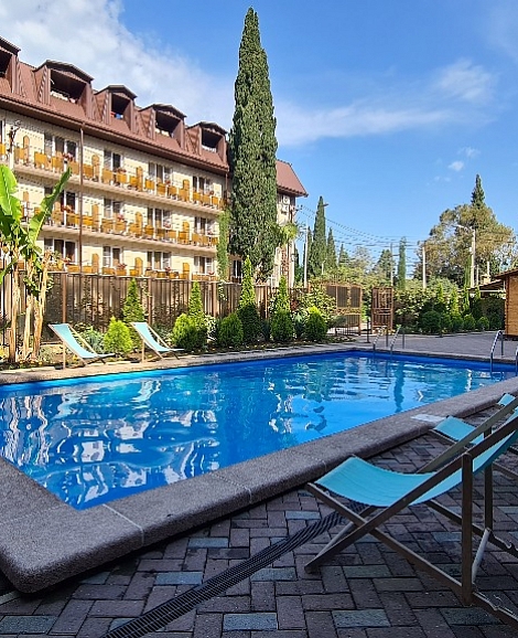 Отель «Магнолия» Гагра, Абхазия